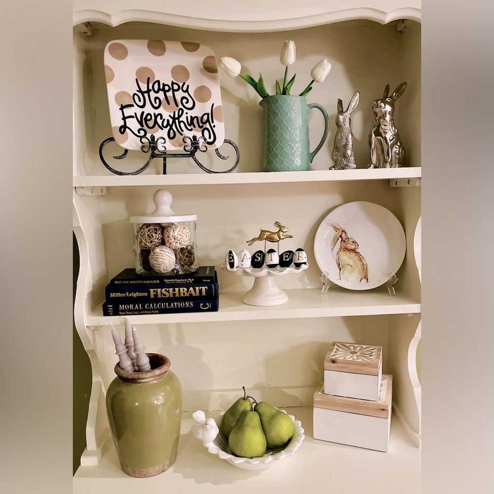 Decorative Wall Sign with Black and White Design ( Decor items )